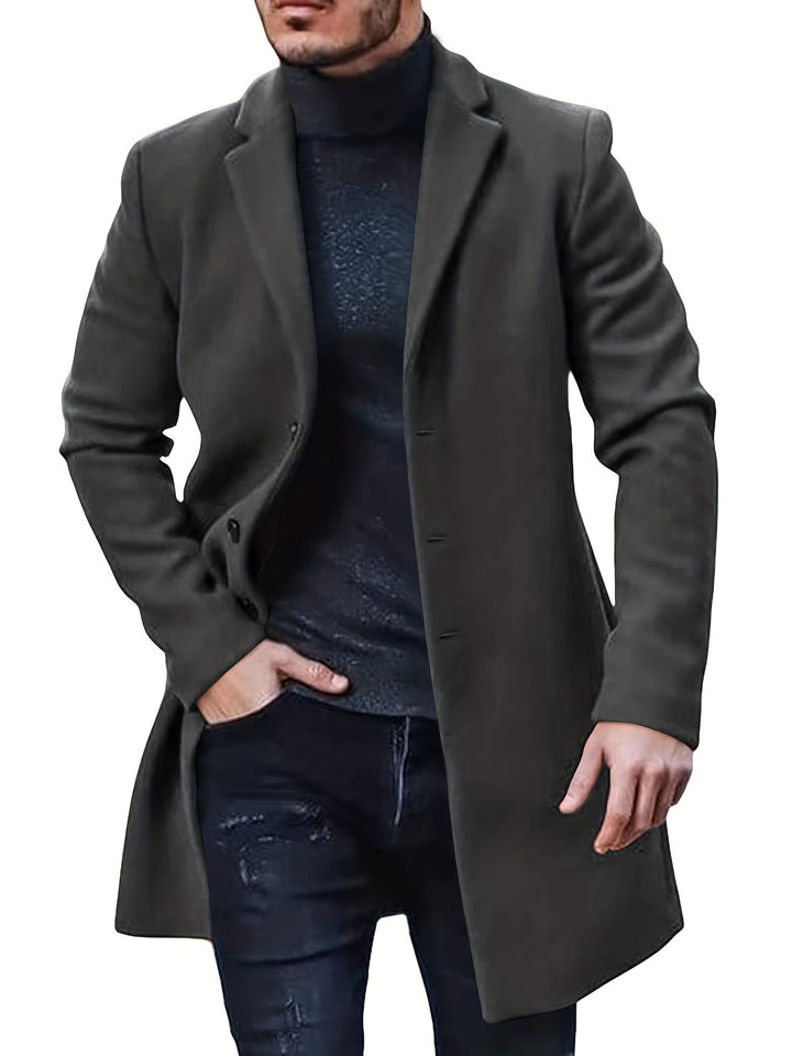 Elias | Men's Classic Overcoat