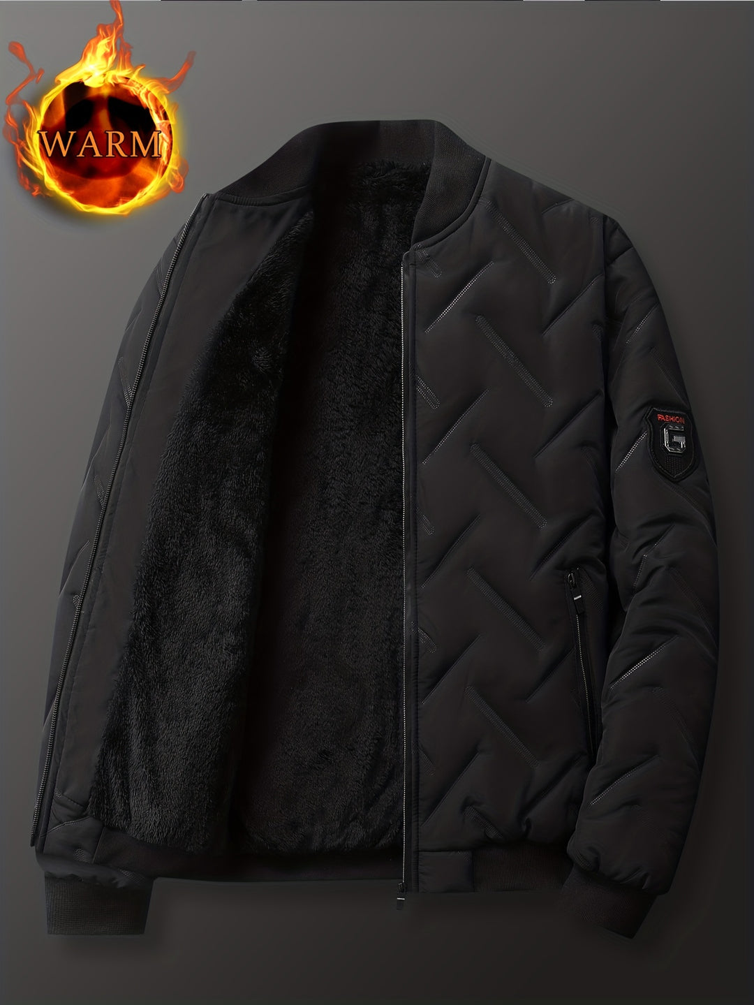 Mason | Men's Quilted Bomber Jacket