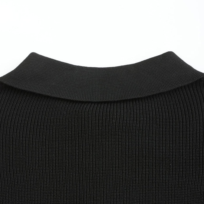 Cesare | Men's Half-Zip Collared Sweater