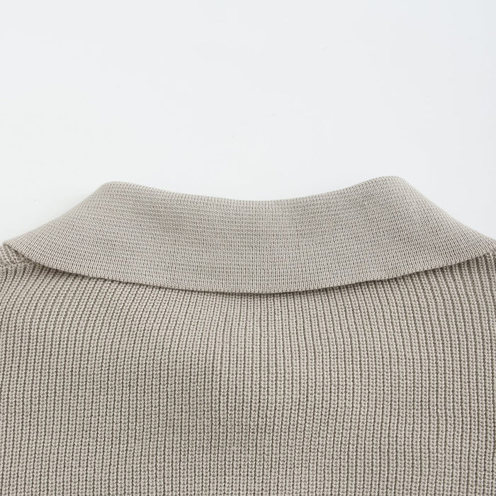 Cesare | Men's Half-Zip Collared Sweater