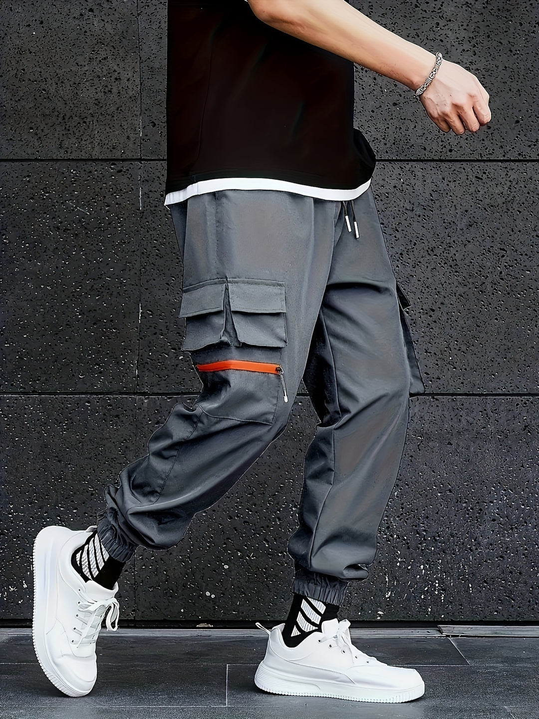 Nigel | Men's Drawstring Cargo Pants