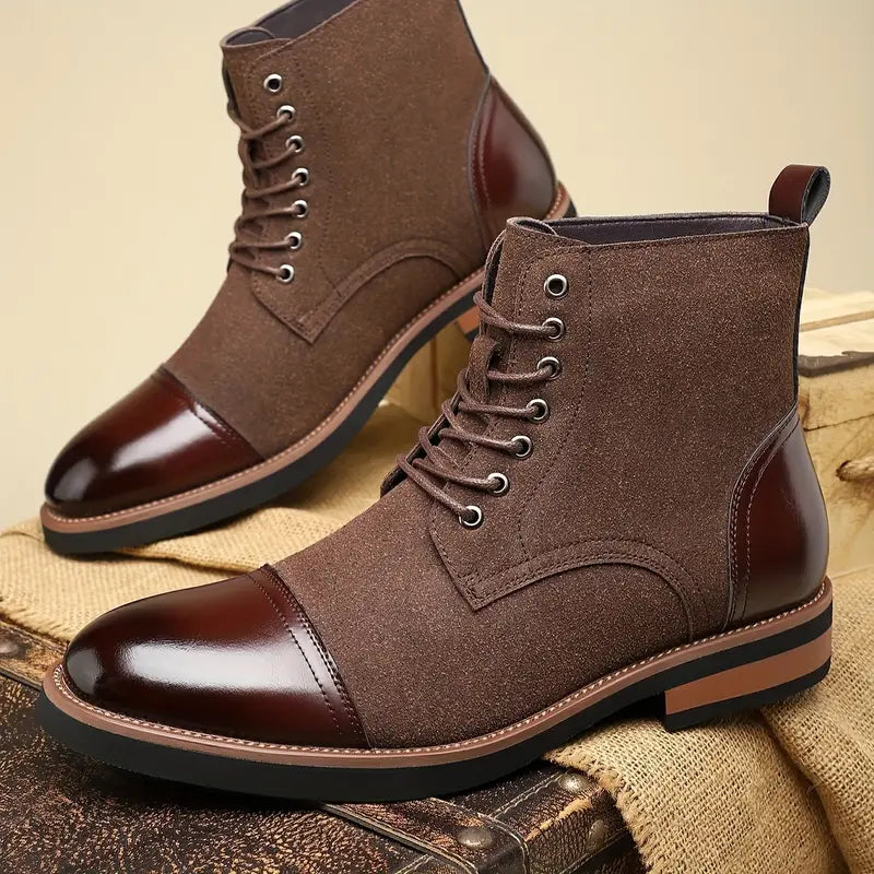 LUXE | MEN'S LEATHER BOOTS | COMFORT