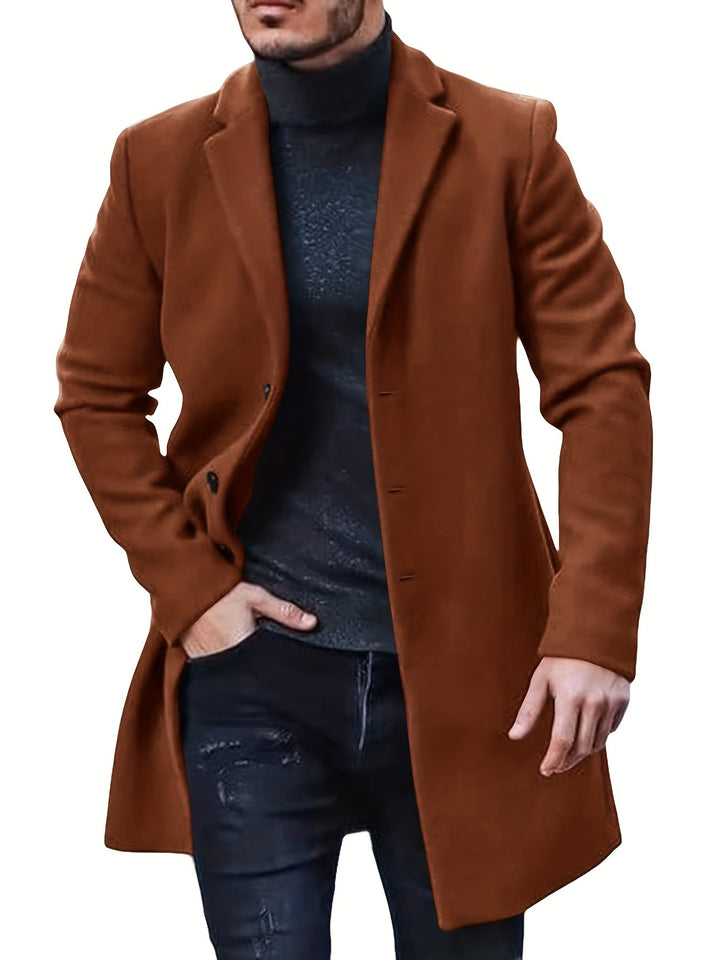 Elias | Men's Classic Overcoat