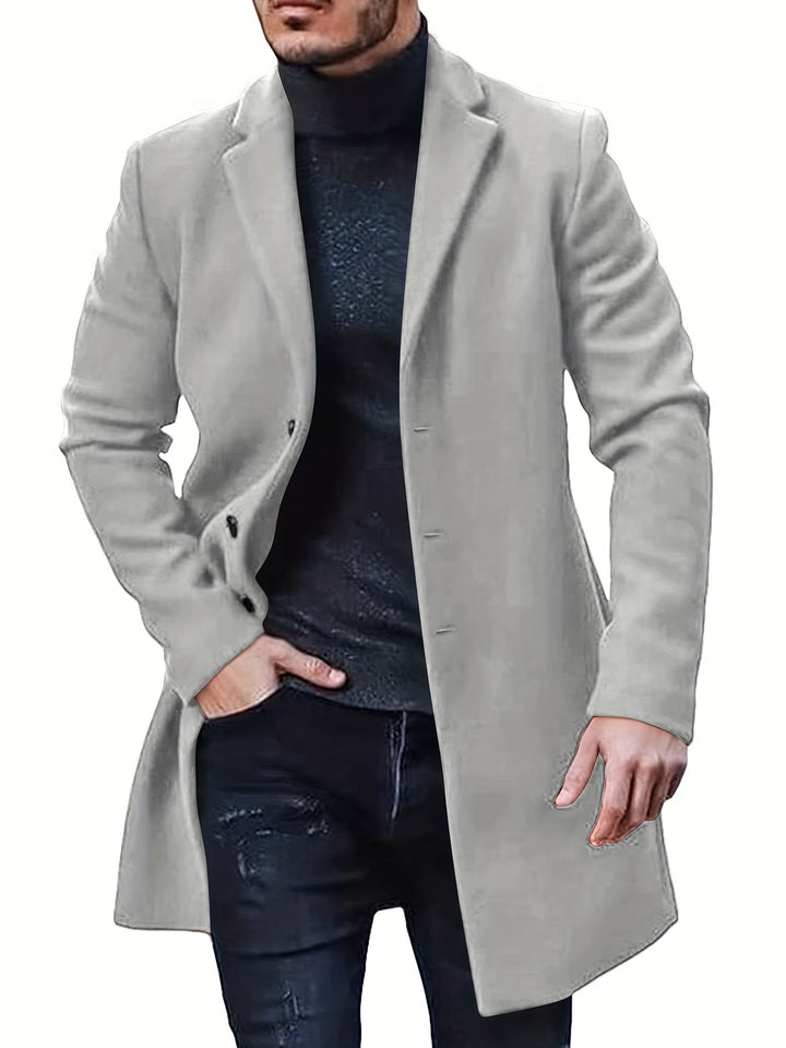 Elias | Men's Classic Overcoat