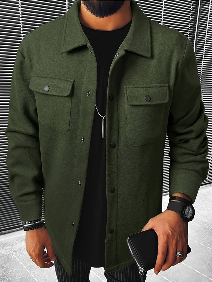 Nathaniel | Men's Casual Button-Up Jacket