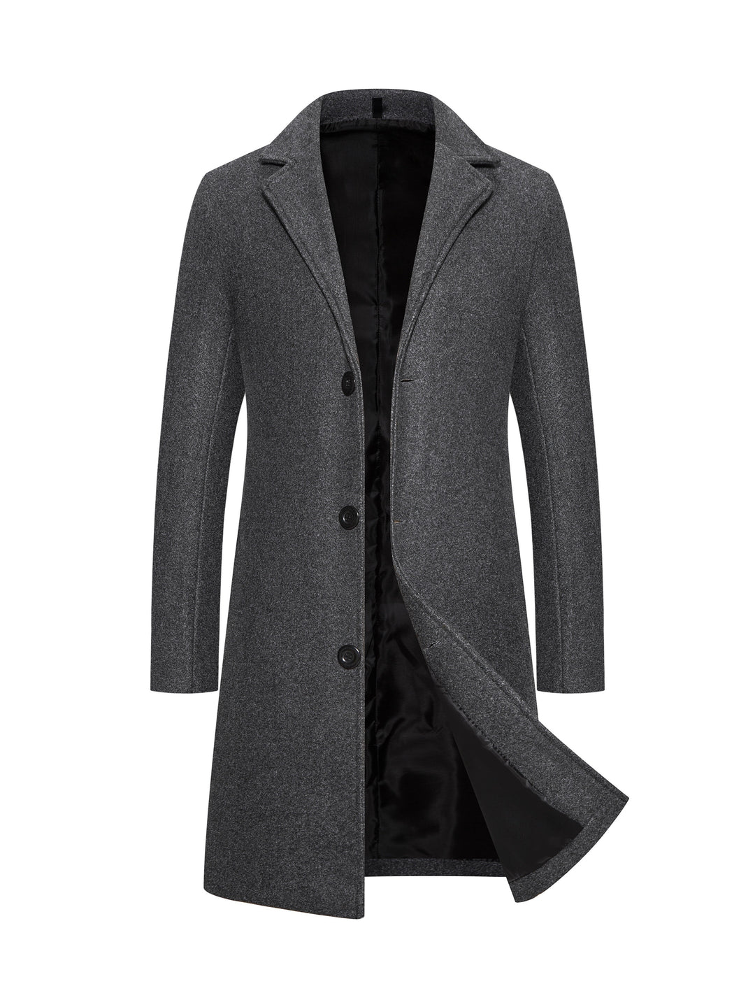 Terrence | Men's Single Breasted Trench Coat Jacket