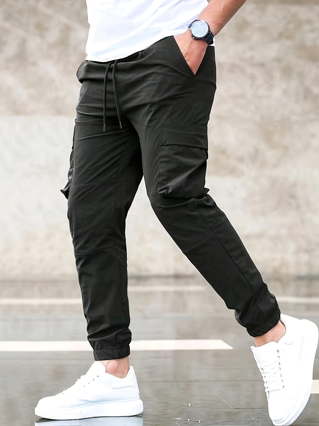 Mathew | Men's Lightweight Cargo Joggers