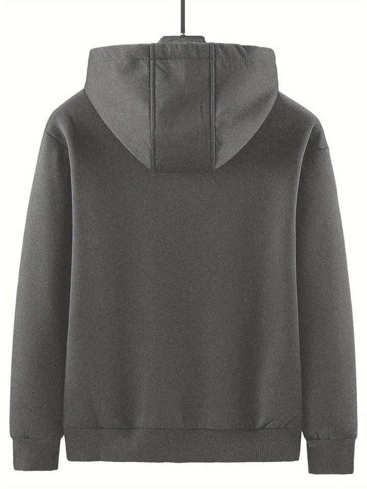 Hudson | Men's Thermal Fleece-Lined Hoodie | Winter Warmth