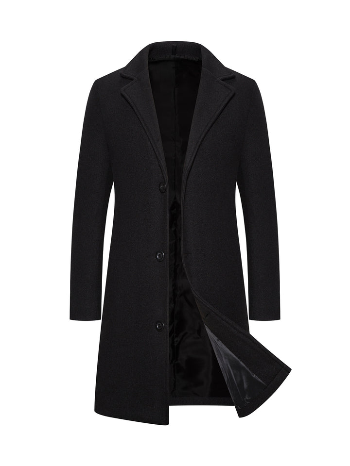 Terrence | Men's Single Breasted Trench Coat Jacket