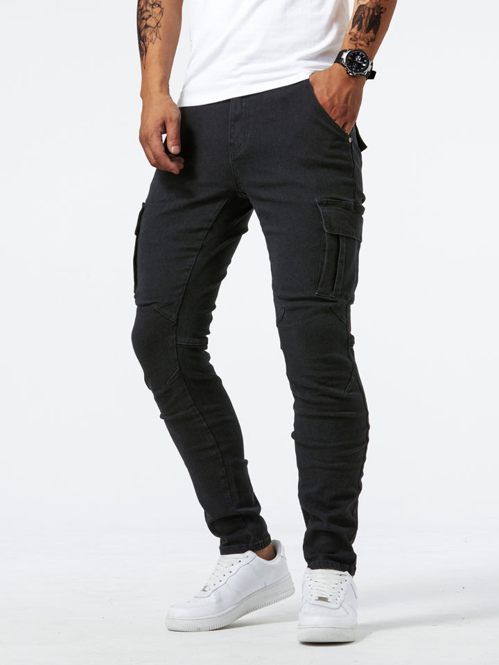 Percy | Slim Fit Cargo Jeans