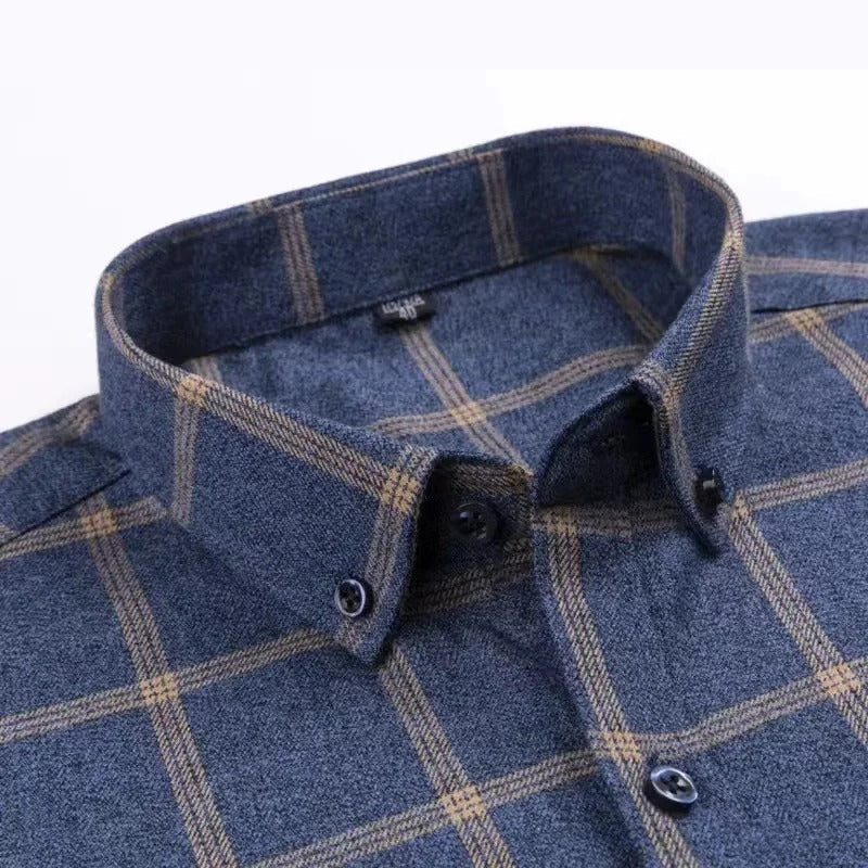 Orion | Men's Checkered Button-Up Shirt