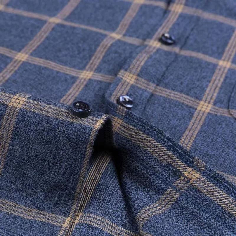 Orion | Men's Checkered Button-Up Shirt