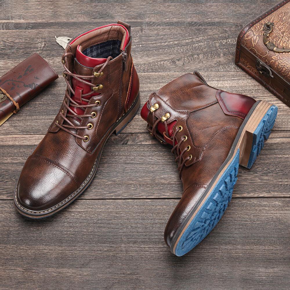 Owen | Handmade premium leather oxford boots for men