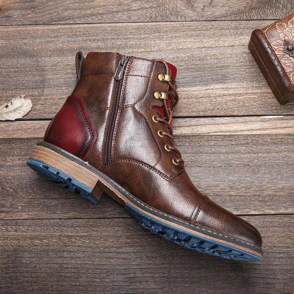 Owen | Handmade premium leather oxford boots for men