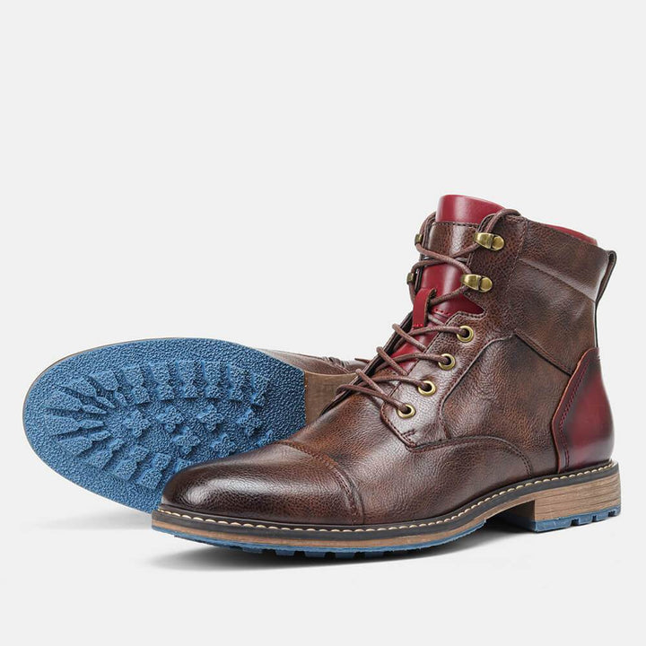 Owen | Handmade premium leather oxford boots for men