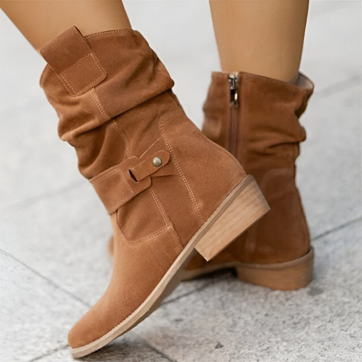 Lucy | Women's Suede Retro Orthopedic Boots