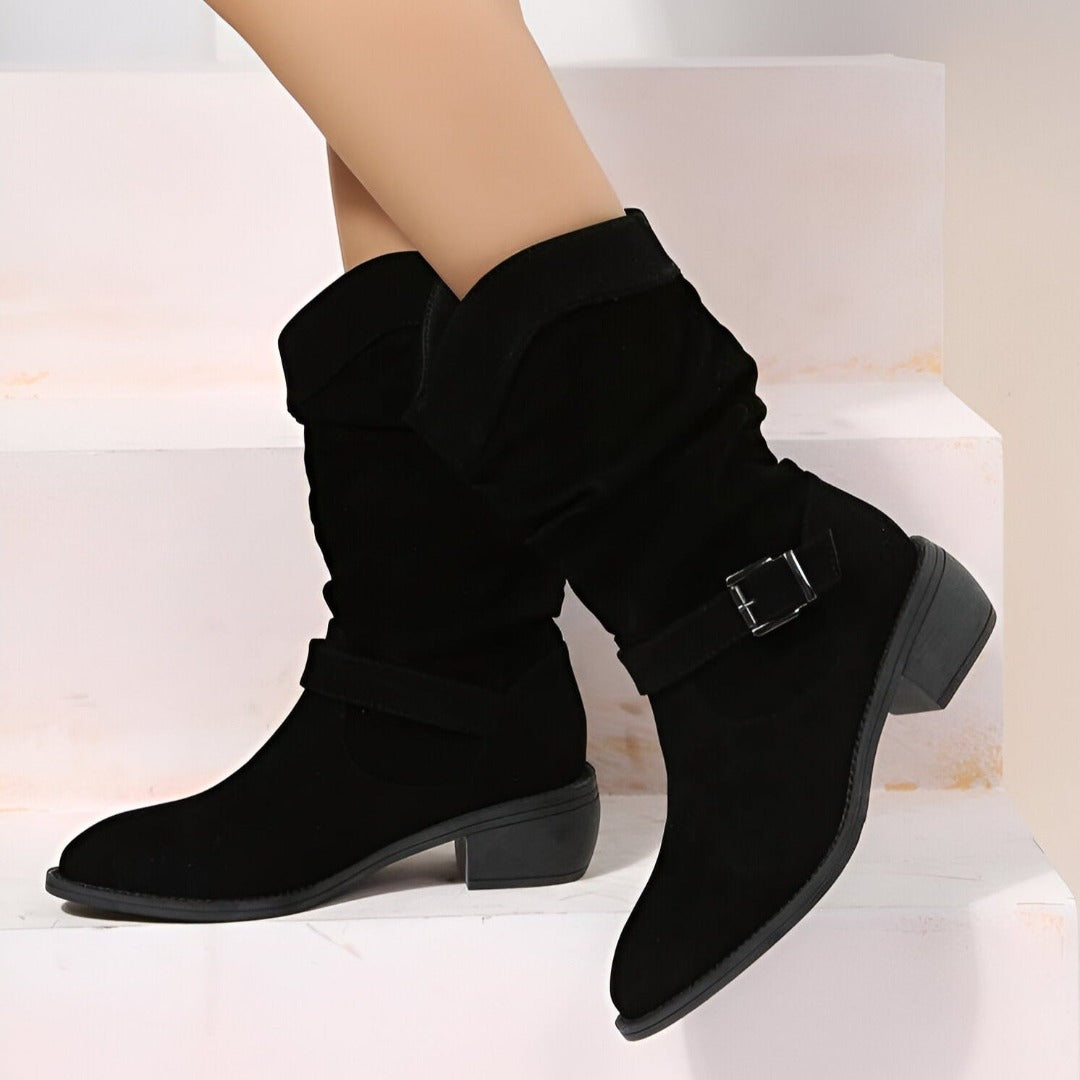 Lucy | Women's Suede Retro Orthopedic Boots