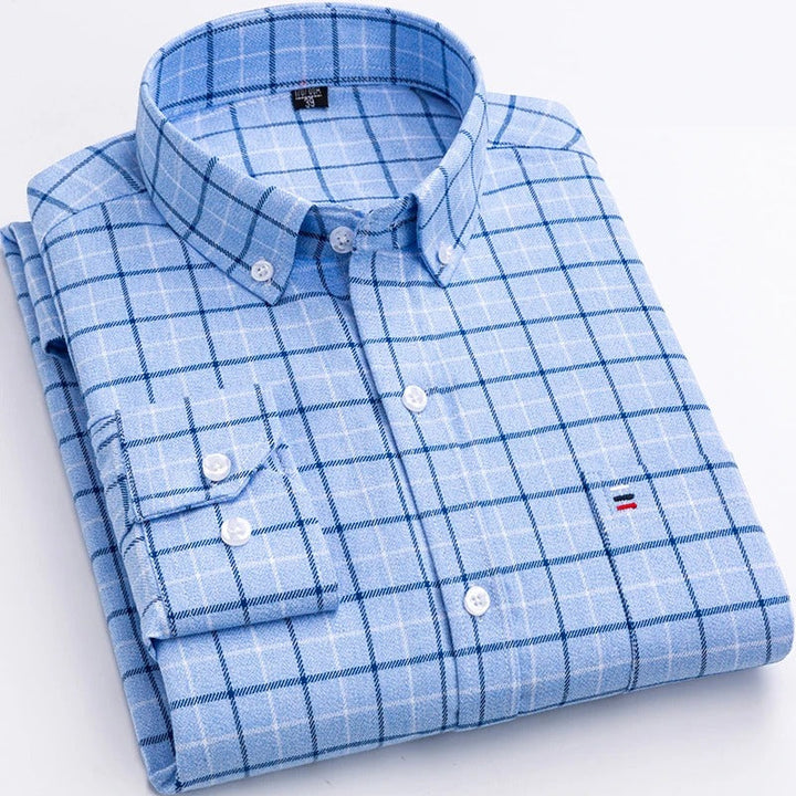 Orion | Men's Checkered Button-Up Shirt